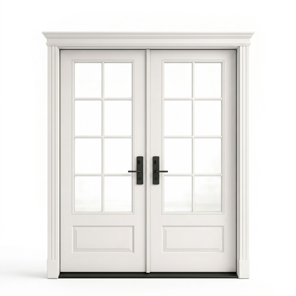 french doors illustration